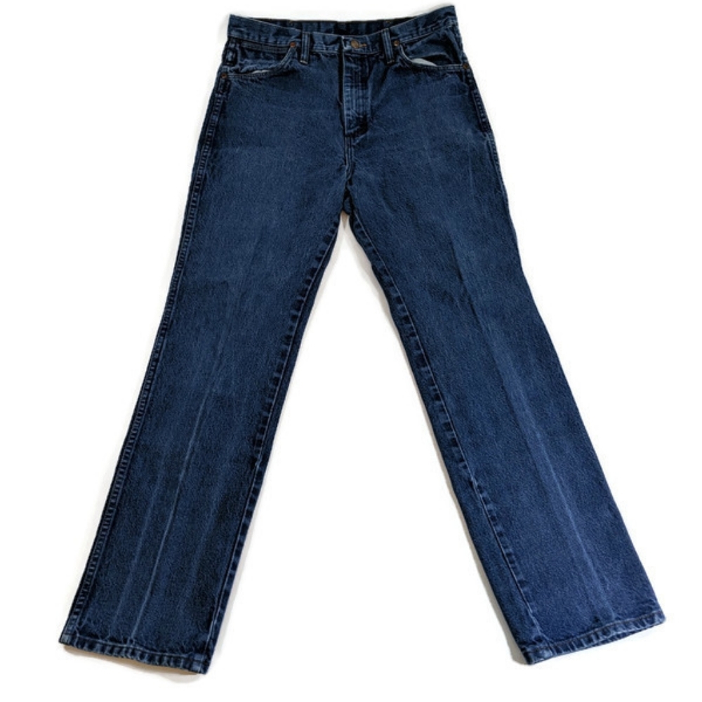 Vintage Men's Wrangler Straight Leg Jeans 34x32